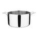 Capacity: 9.5Ltr. Material: 304 & 430 Stainless Steel and Aluminium. Induction Compatible. Compatible with Lid: Y426