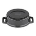 Vogue Cast Iron Oval Mini Pot Black Vogue