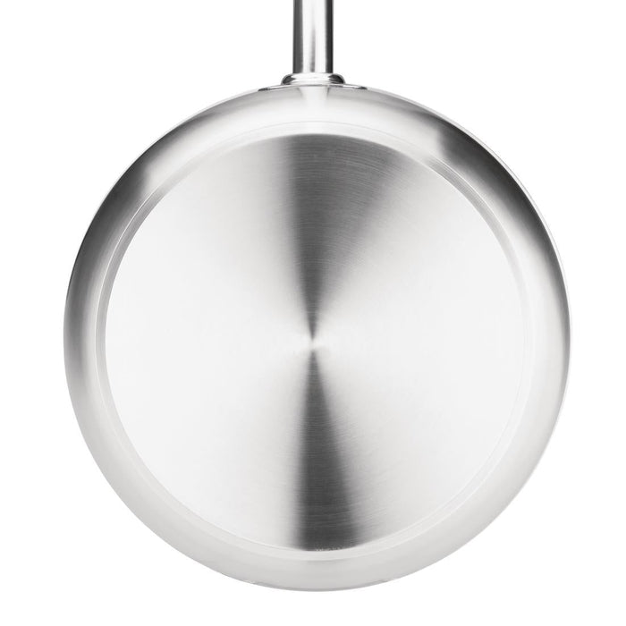 Vogue Stainless Steel & Aluminium Tri-Wall Frying Pan 28cm Vogue