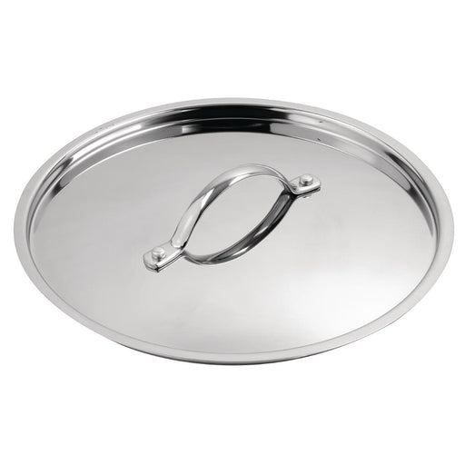 Size:24cm. Material: Stainless steel & aluminium.