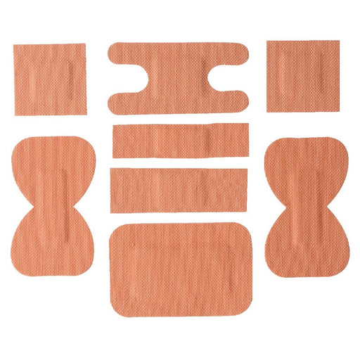 Fabric Plasters - 6 Assorted Sizes - Box 100