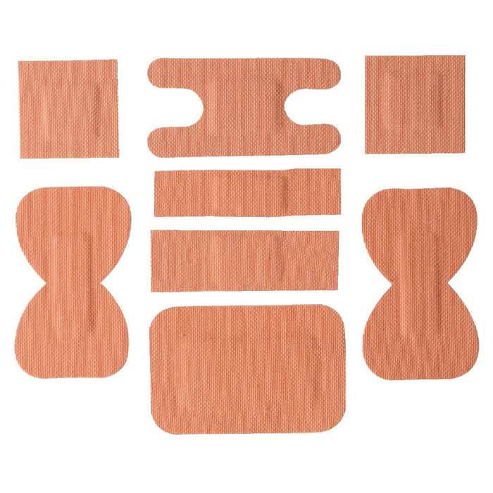 Fabric Plasters - 6 Assorted Sizes - Box 100