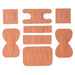 Fabric Plasters - 6 Assorted Sizes - Box 100