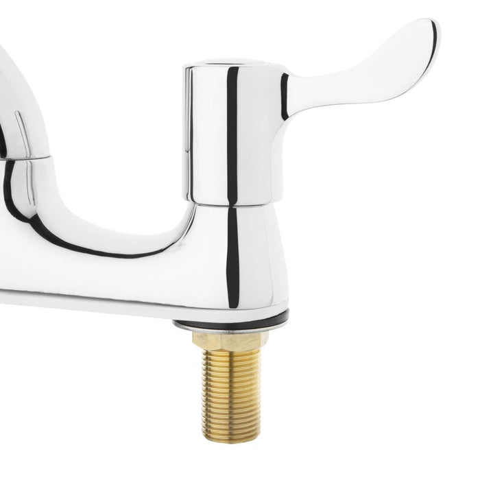 Vogue Twin Mixer Lever Deck Tap Vogue