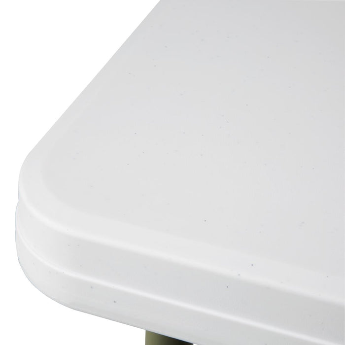 Bolero HDPE Square Folding Table 3ft White (Single) Bolero