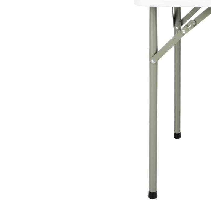 Bolero HDPE Square Folding Table 3ft White (Single) Bolero