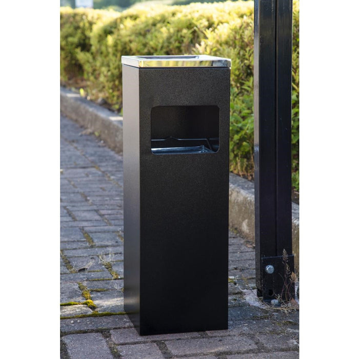 Bolero Square Cigarette Bin 10Ltr Bolero