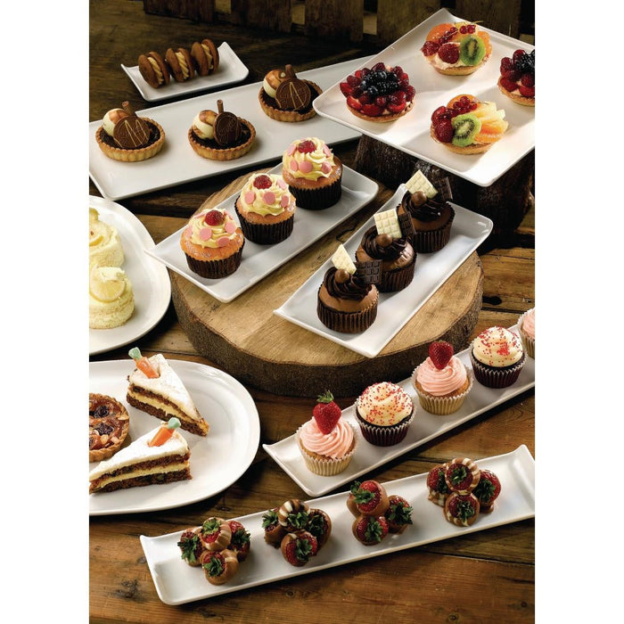 Churchill Alchemy Balance Rectangular Trays 300x 145mm (6 Pack) Churchill