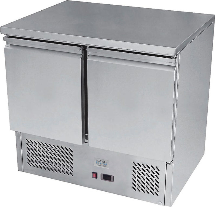 Ice-A-Cool ICE3801GR 2 Door Counter Refrigerator 300 Litres