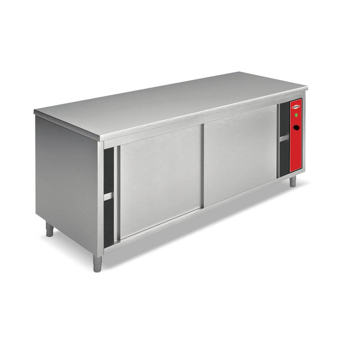 Stainless Steel Sliding-Door Temperature Cabinet Without Insulation
