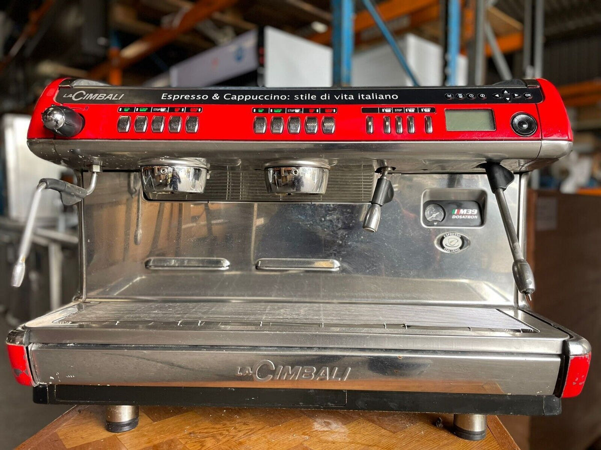 Commercial La Cimbali Dosatron M39 2 Group Espresso Coffee Machine Ref Canmac Catering Equipment