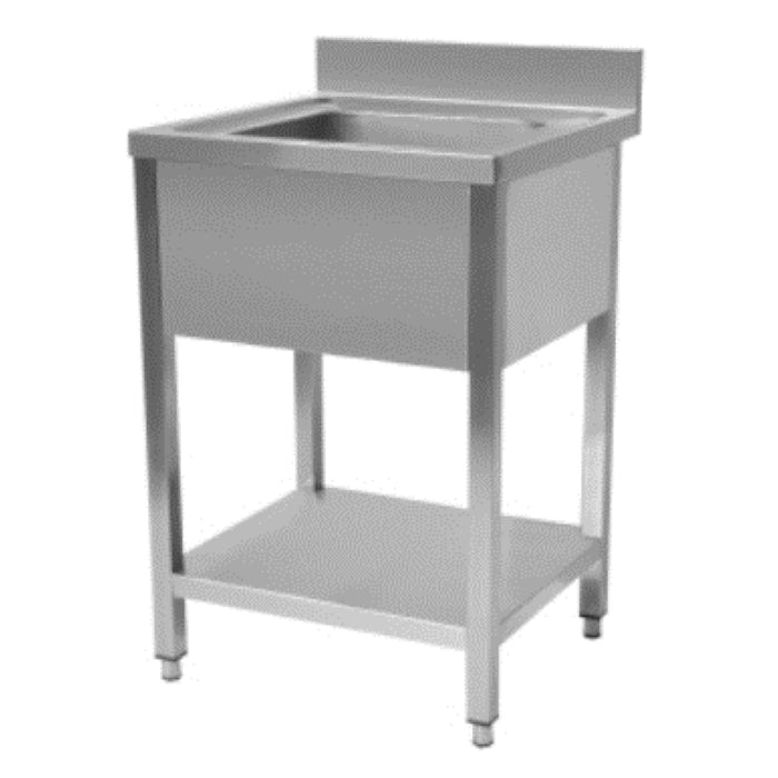 231002 - Stainless Steel Sink Single Bowl- 700 x 600mm