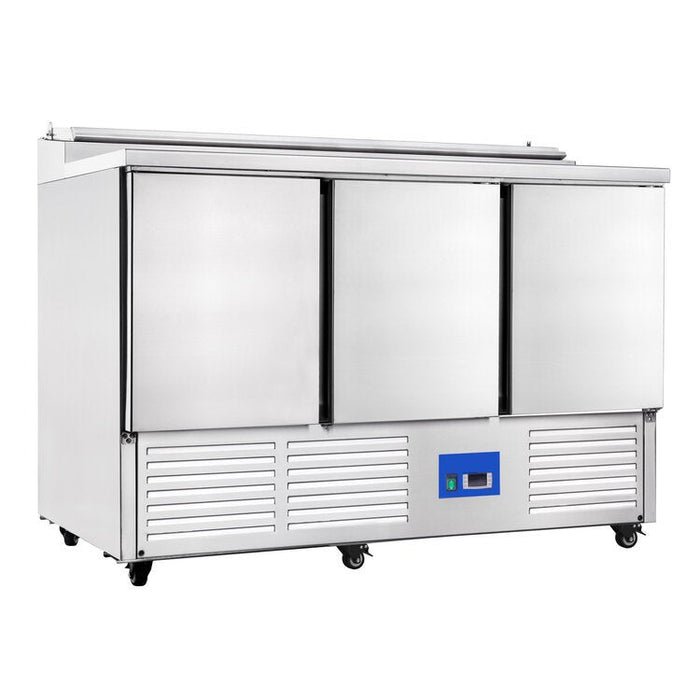 221040 - 3 Door Refrigerated Salad Counter - 346L (S903)