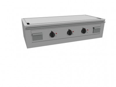 Casta TEP3B/140E Electric Teppanyaki Griddle - 3 Heating zones