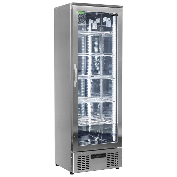 Interlevin Pd110 T Ss Commercial Upright Glass Door Chillers