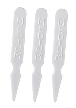 Steak Markers, MEDIUM -WHITE- (7903)