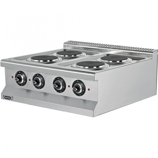 Professional Electric Boiling top 4 plates 8kW - 7KE020 - Canmac Catering