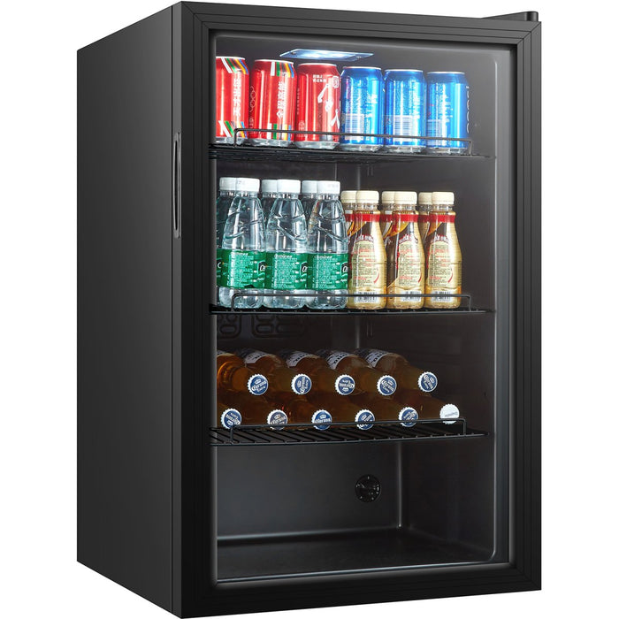 Commercial Beverage cooler Glass door 115 litres |  BG115