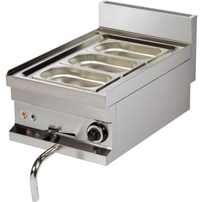 Electric Bain Marie 1xGN3/4 0.8kW Table top |  Hotmax 600 EB604