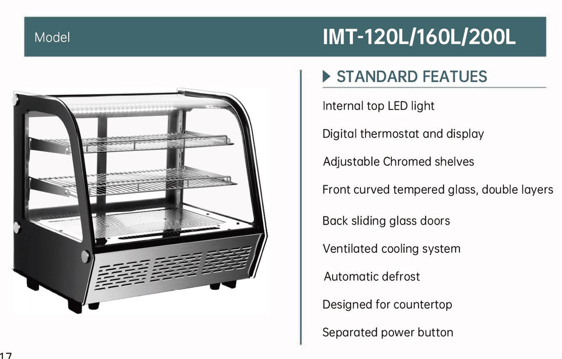 251008 - Counter Top Display Cooler -  160L