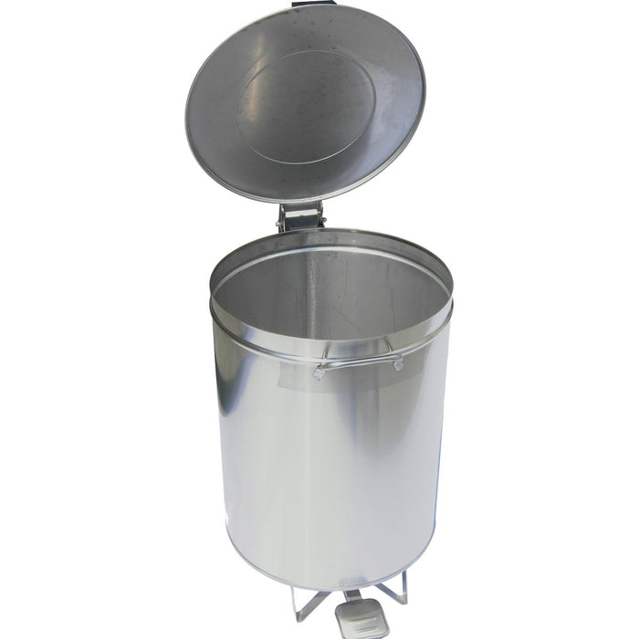 Professional Waste bin Stainless steel Wheels Pedal 60 litres |  AD5903