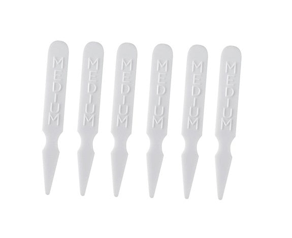 Steak Markers, MEDIUM -WHITE- (7903)