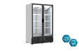Commercial Bottle Cooler Refrigerator 1215 litres Double Door – Kiwi 1270 - Canmac Catering