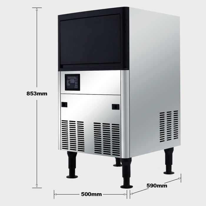 281002 - Cube Ice Machine 55kg (HAM-55K)